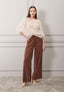 Pantalone palazzo con coulisse
