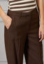 Pantalone palazzo con pinces