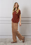 Pantalone palazzo con tasconi