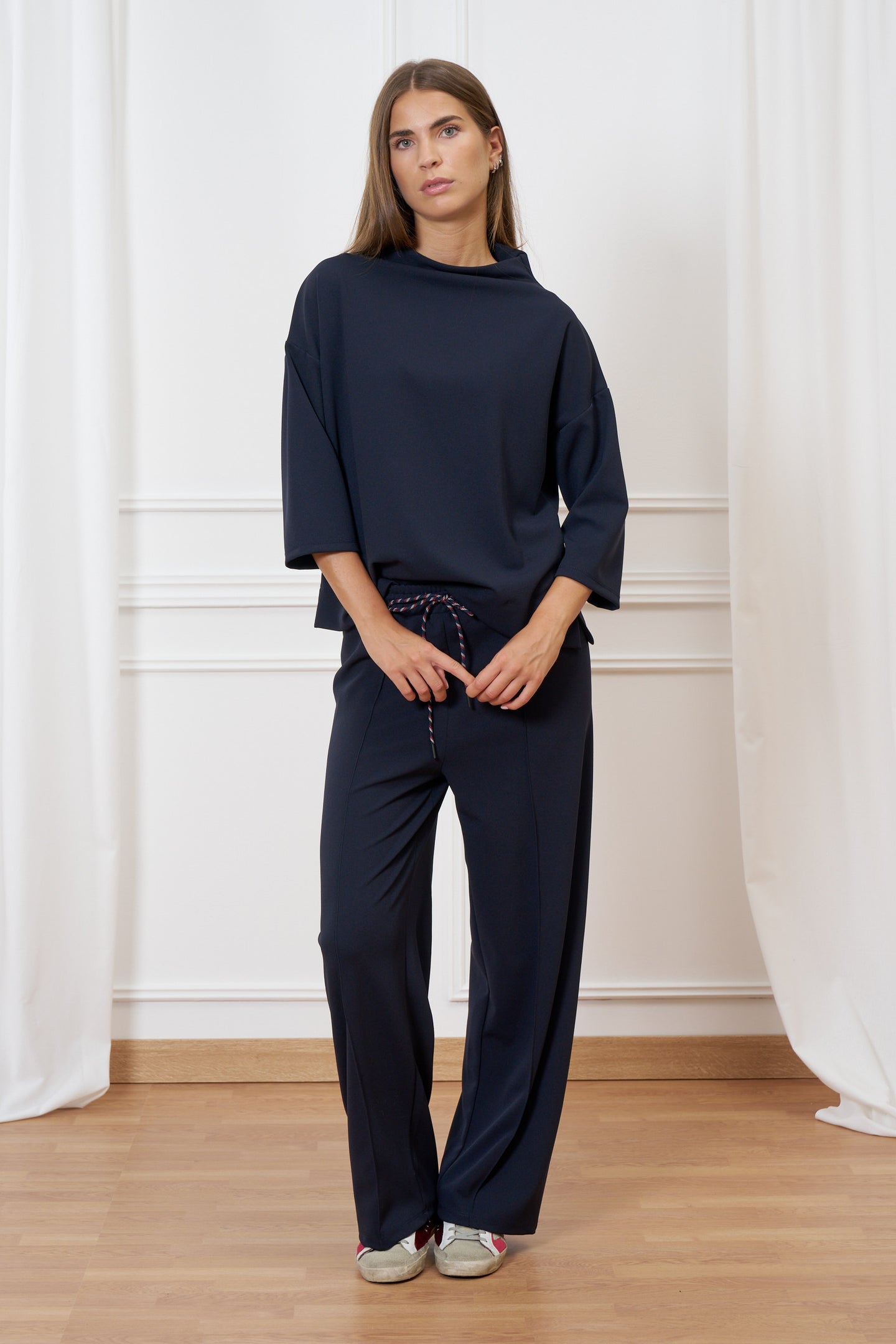 Pantalone palazzo coulisse vita