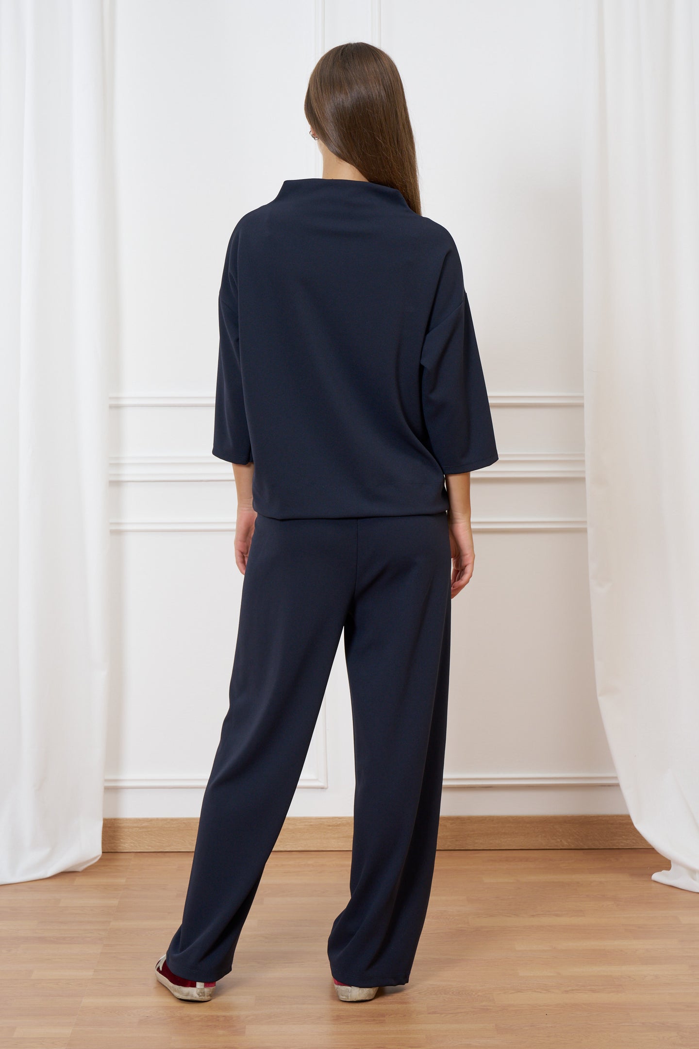 Pantalone palazzo coulisse vita