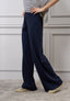 Pantalone palazzo elastico vita