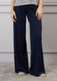 Pantalone palazzo elastico vita