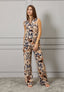 Pantalone palazzo fantasia fiori