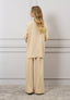 Pantalone palazzo in maglia
