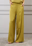 Pantalone palazzo in raso
