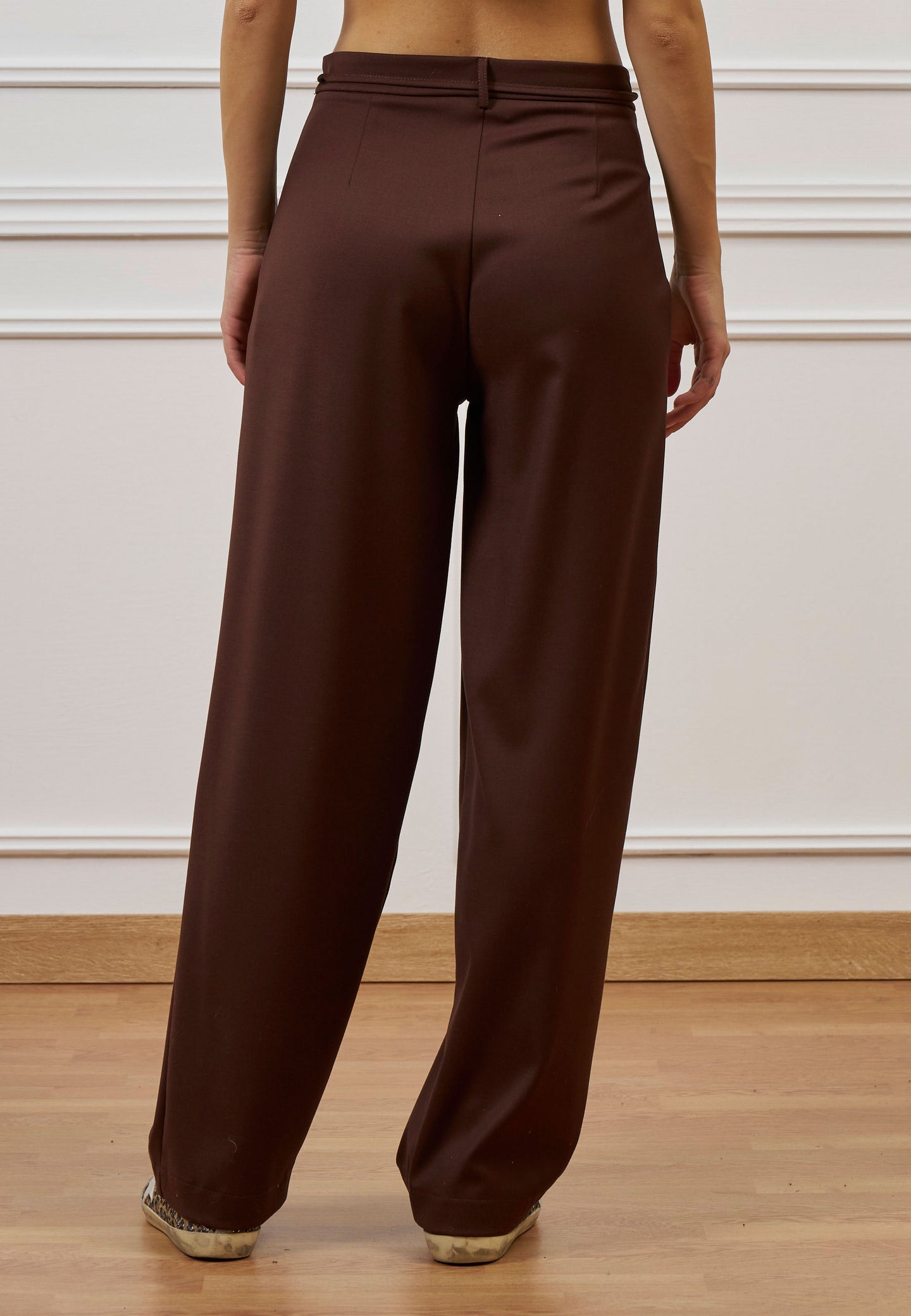 Pantalone palazzo laccio vita