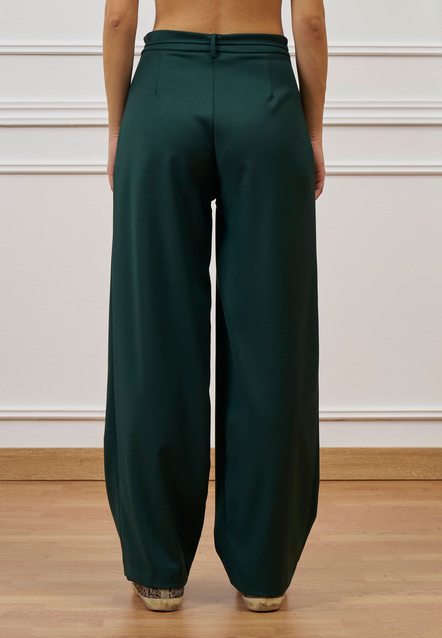 Pantalone palazzo laccio vita