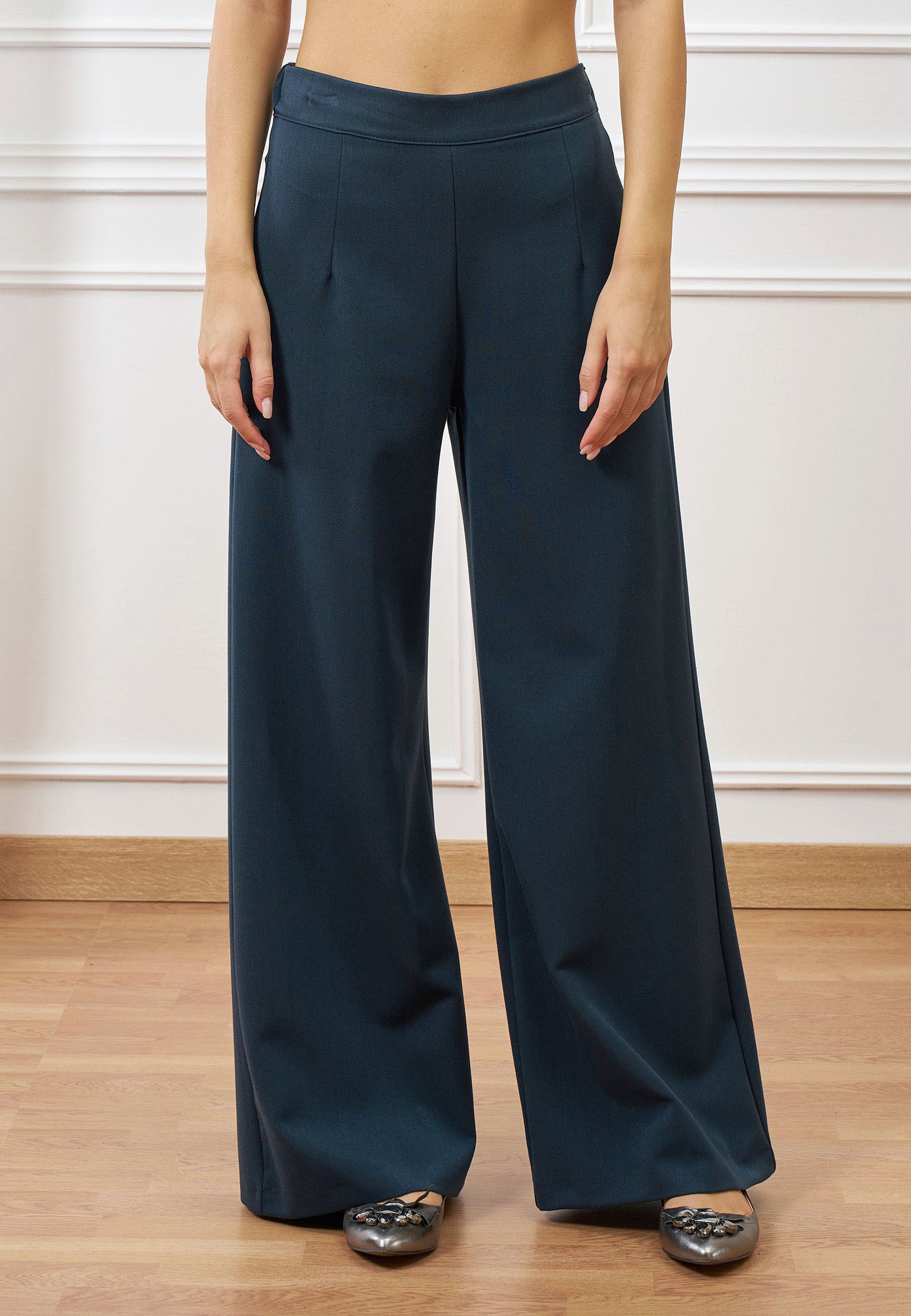 Pantalone palazzo vita alta