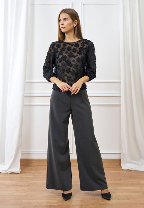 Pantalone palazzo vita alta