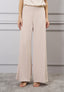 Pantalone palazzo zip laterale