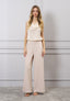Pantalone palazzo zip laterale