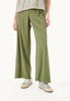 Palazzo trousers with zip on the side
