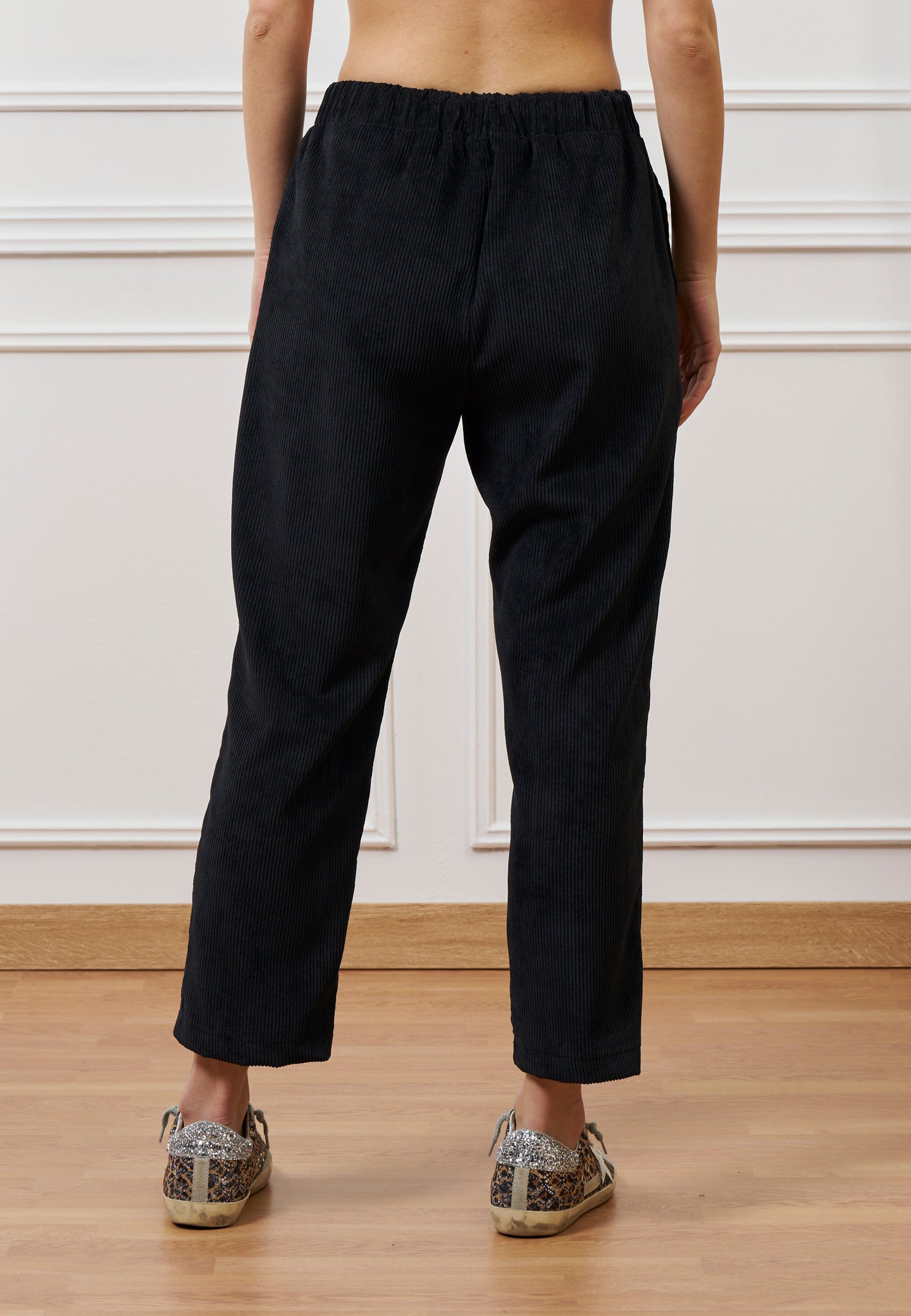 Pantalone sigaretta velluto