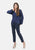 Pantalone skinny gessato