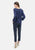 Pantalone skinny gessato