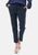 Pantalone skinny gessato