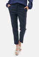 Pantalone skinny gessato