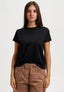 T-shirt girocollo basica - NERO