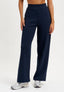 Pantalone ampio in scuba - BLU