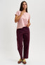 Pantalone elastico retro - BORDEAUX