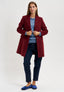 Cappotto midi sfiancato - BORDEAUX