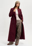Cappotto lungo a vestaglia - BORDEAUX