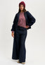 Pantalone jeans gamba ampia - BLU