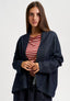 Giacca caban in jeans - BLU
