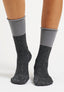 Calzini bicolore con lurex - ANTRACITE/GRIGIO