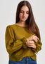 Blusa in tencell con volant ai polsi - OCRA