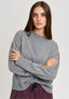 Maglia girocollo misto cachemire - GRIGIO MEDIO
