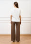 T-shirt stampa orsetto tennis - BIANCO