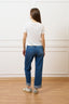 T-shirt scollo ampio in modal - AVORIO