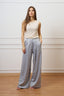 Top in pizzo stretch - BIANCO