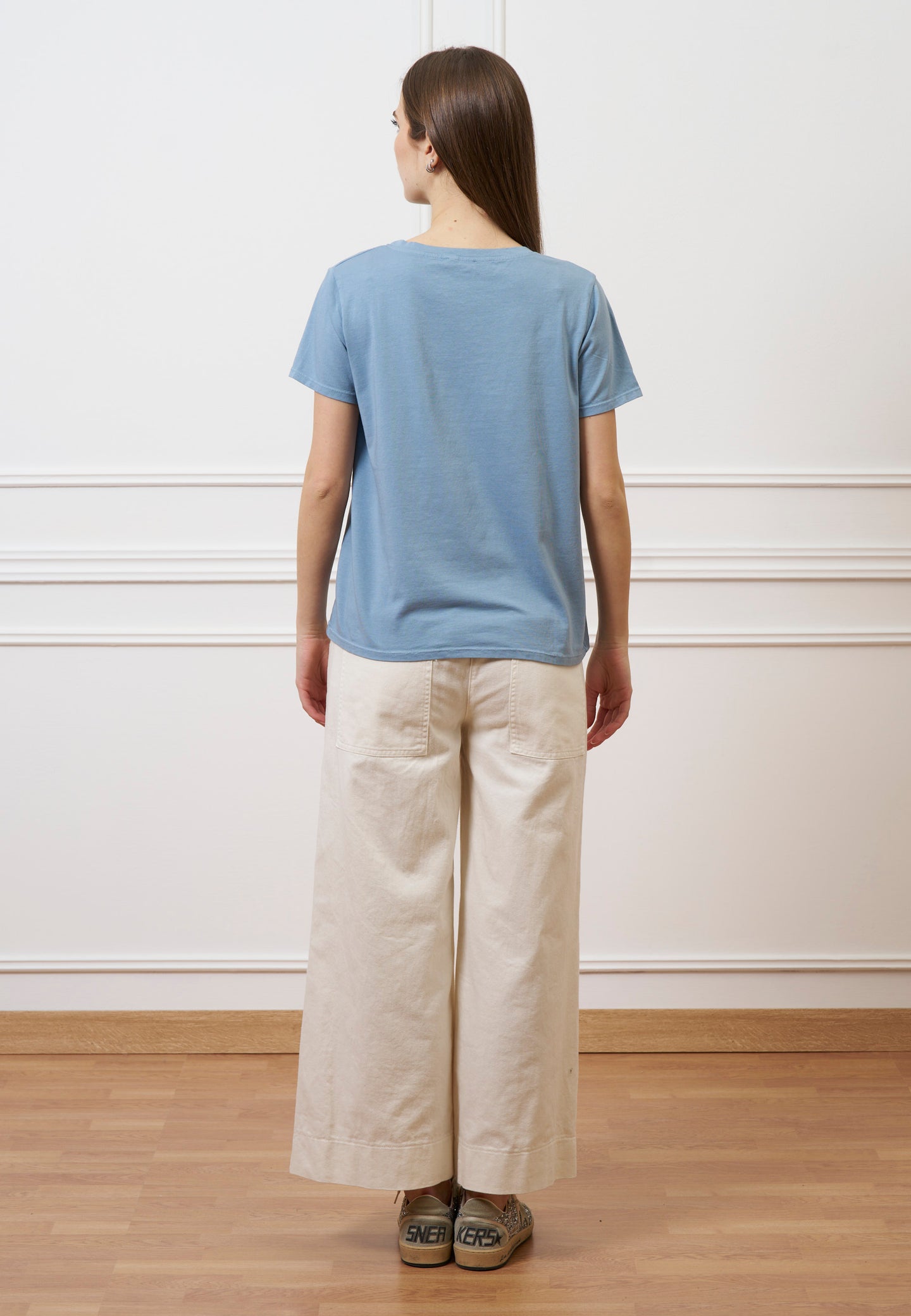 T-shirt taschino con rouches - C.ZUCCHERO