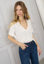 T-shirt basica scollo a v