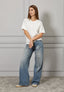 T-shirt con castoni