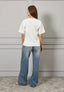T-shirt con castoni