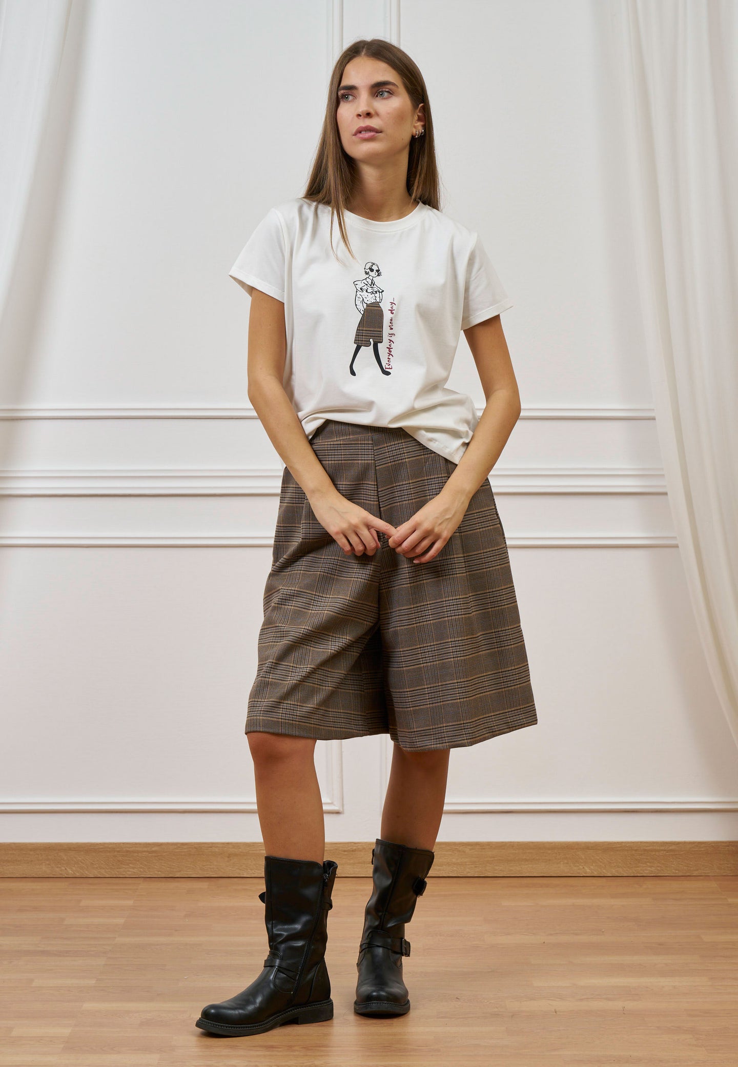 T-shirt con stampa donna