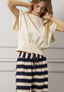 T-shirt costina fondo