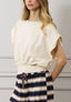 T-shirt costina fondo