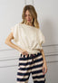 T-shirt costina fondo