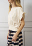T-shirt costina fondo