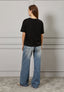 T-shirt inserto sangallo
