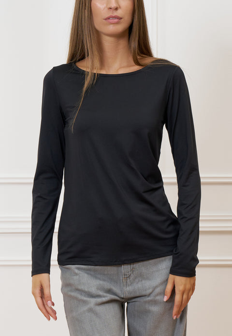 T-shirt manica lunga in tactel