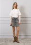 T-shirt over con maniche pizzo