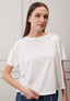 T-shirt over punte sul retro