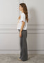 T-shirt over fiore organza