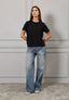 T-shirt over girocollo